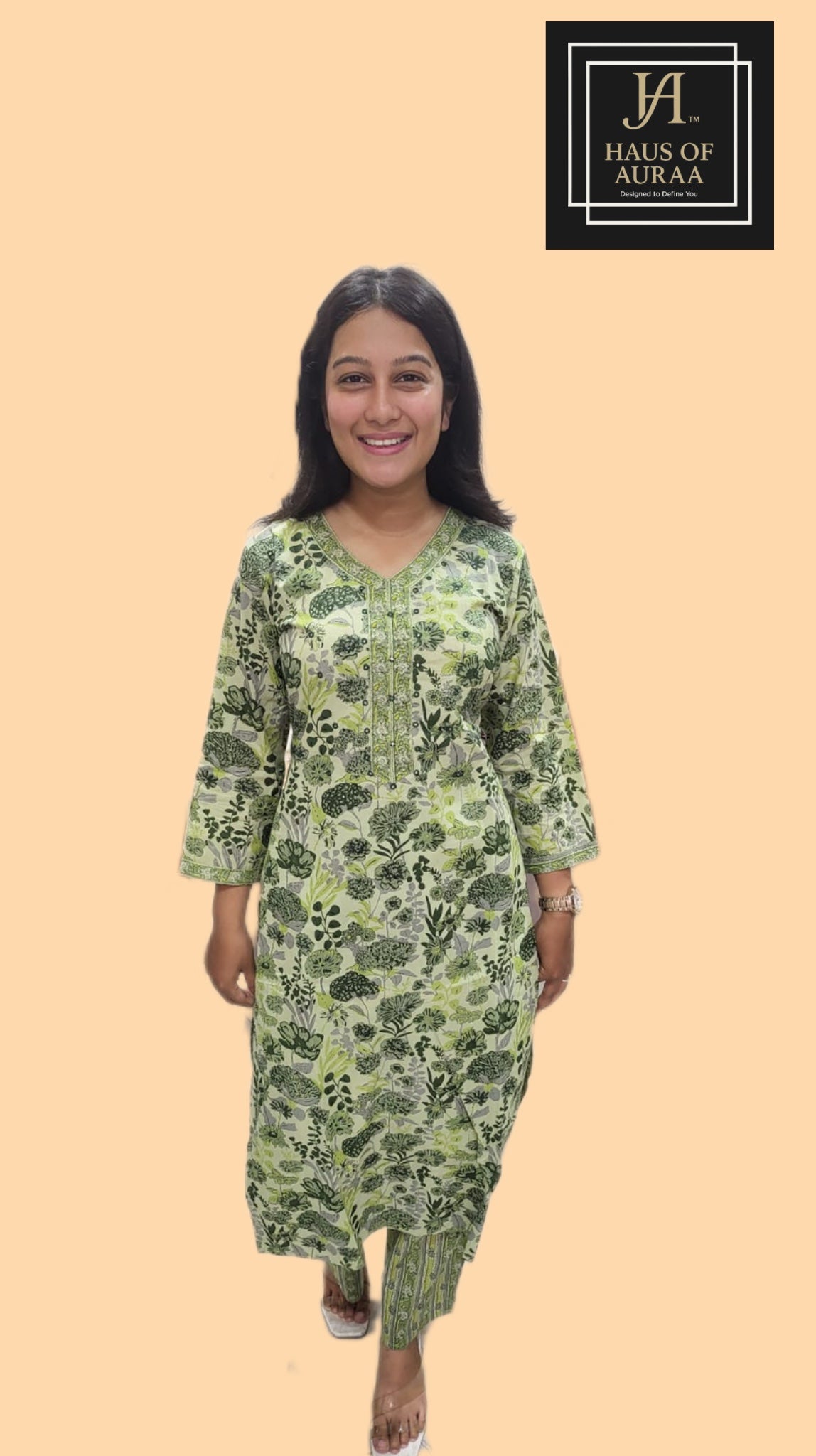 Olive Garden Suit Set