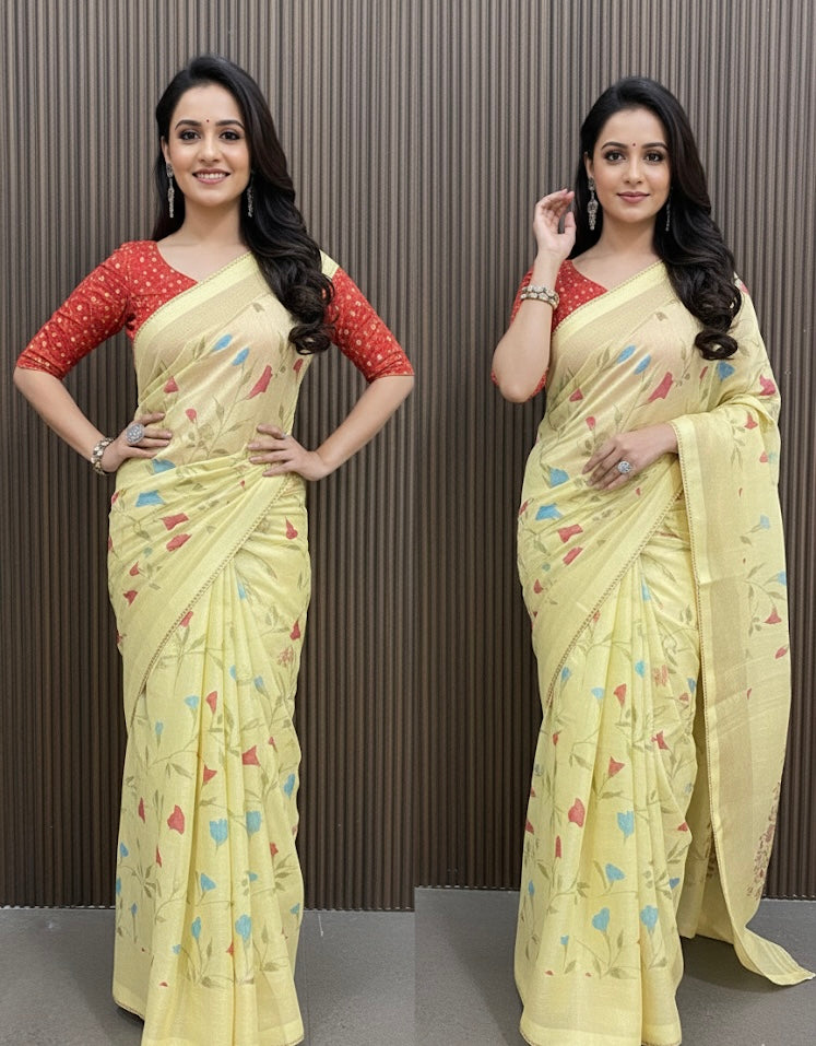Floral Bliss Saree