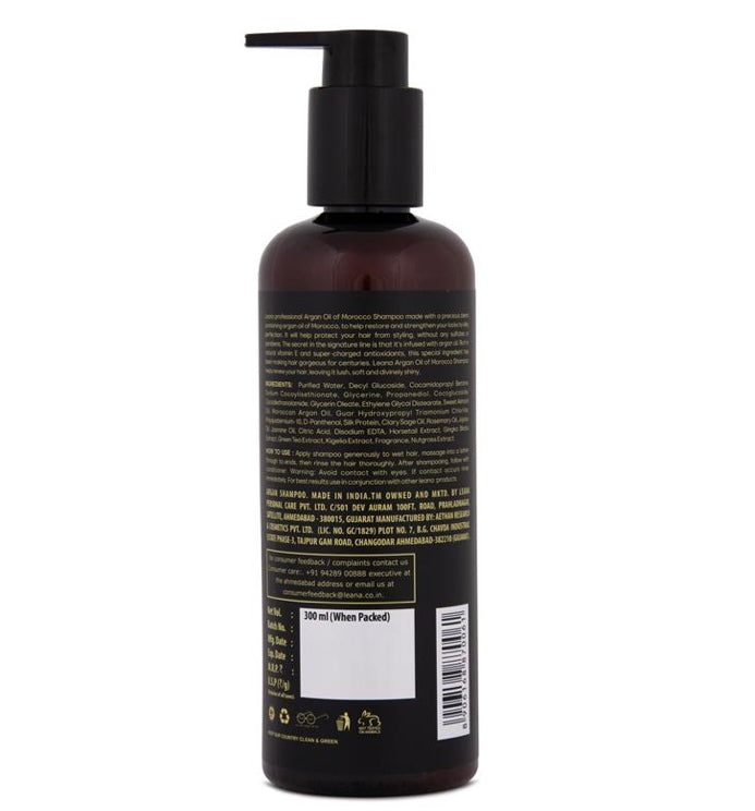 LEANA PROFESSIONAL Argan Oil Nourishing Shampoo