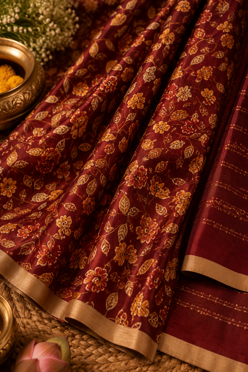 Varnika Floral Printed Saree