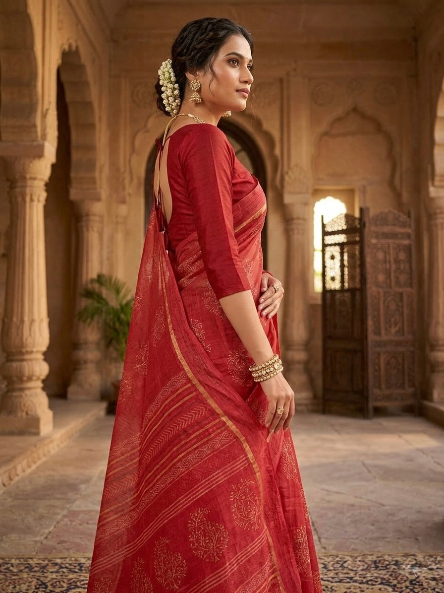 Rajwada Grace Woven Saree