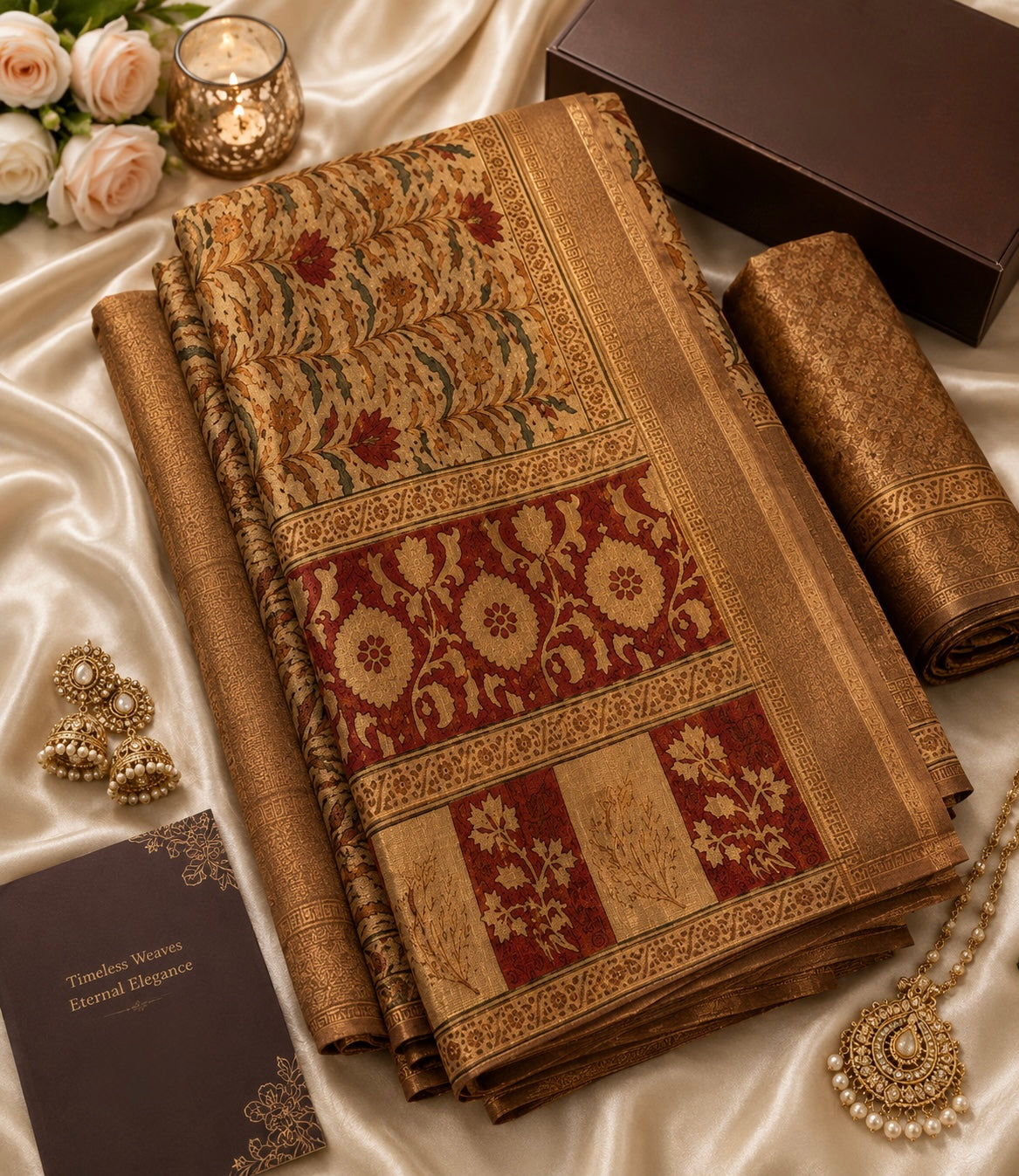 Sandstone Veil Artisan Saree