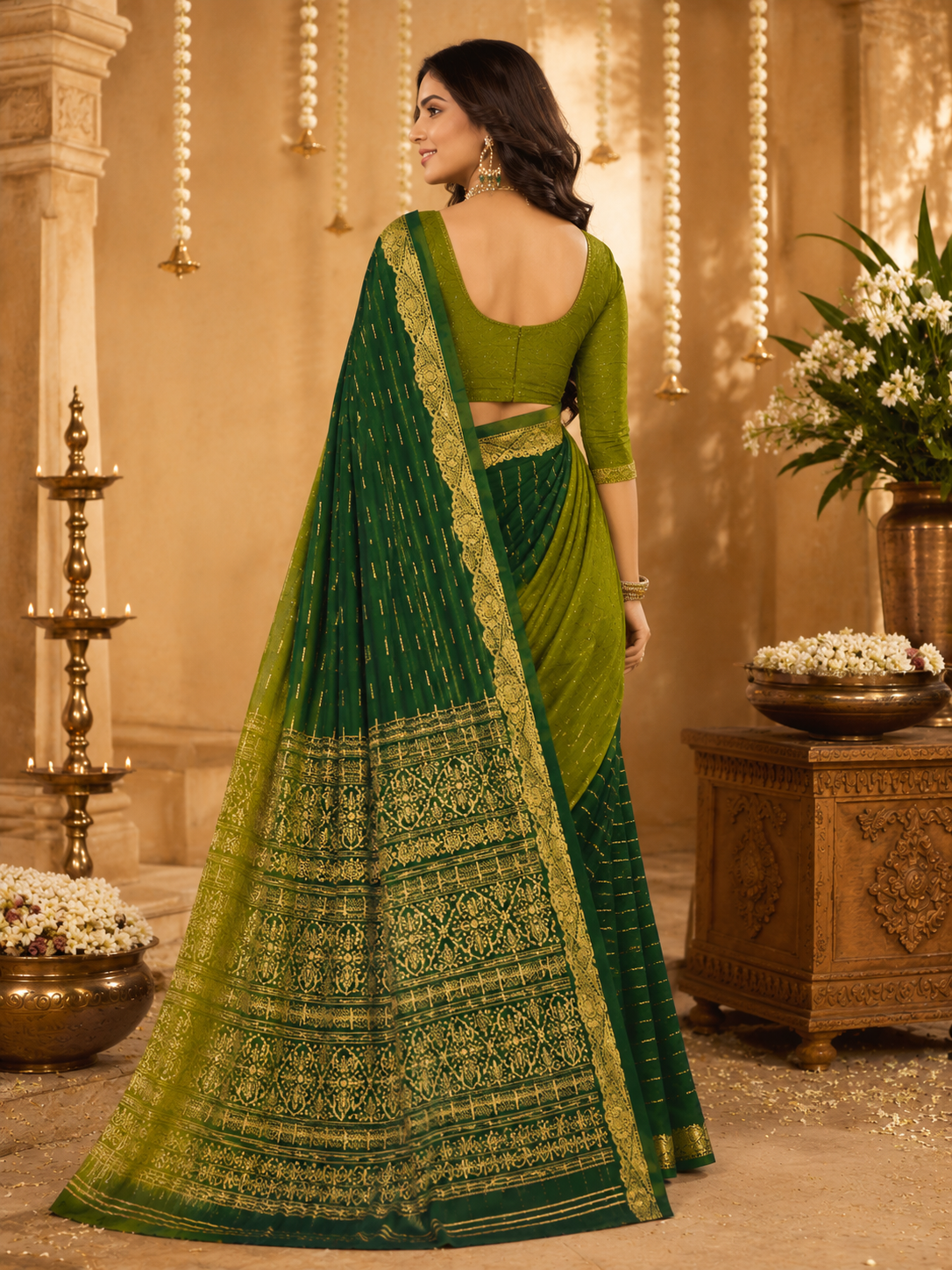 Heritage Woven Festival Saree