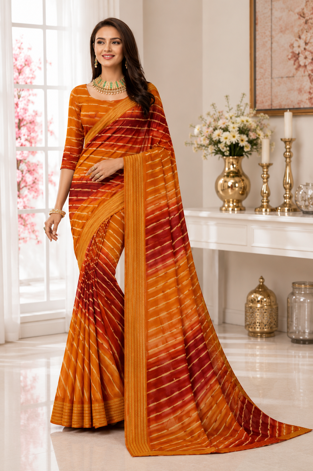 Radiant Leher Grace Saree