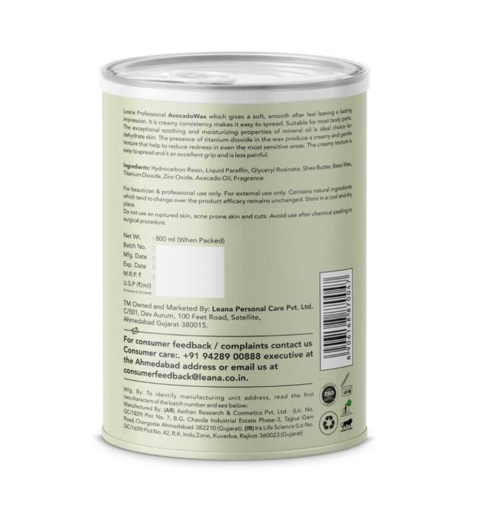 AVOCADO Liposoluble Wax (800 ml)