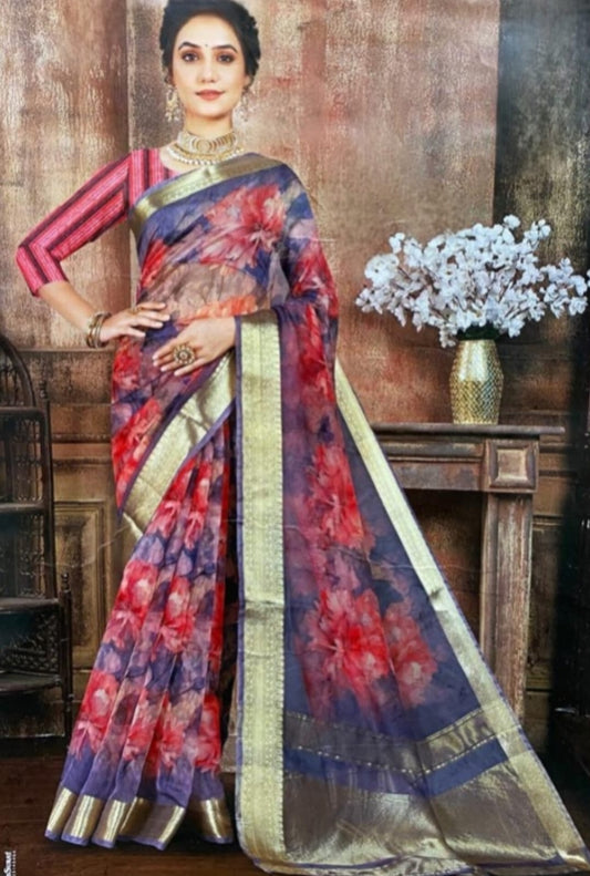 Royal Bloom Saree