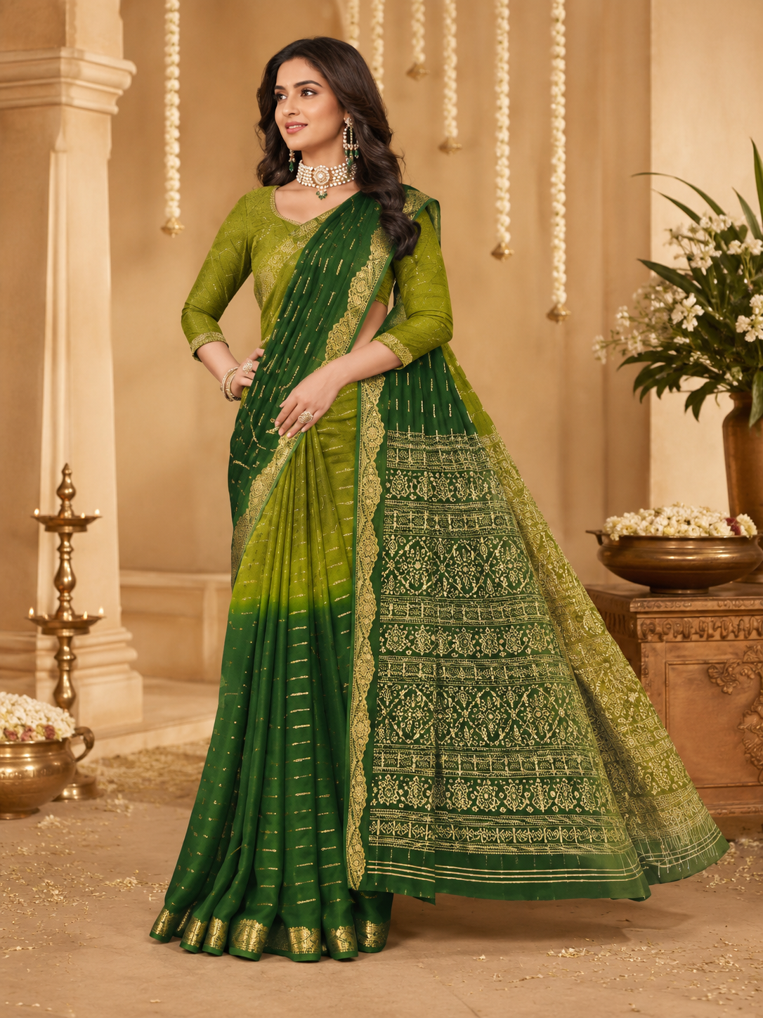 Heritage Woven Festival Saree