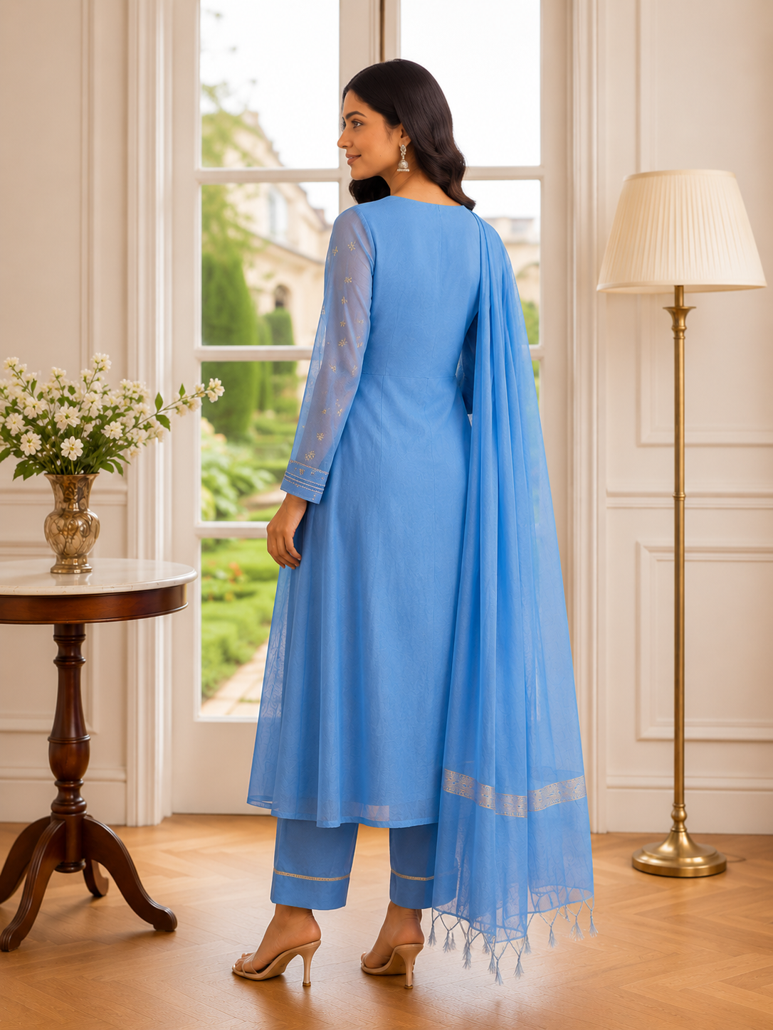 Neelvara Grace Suit Set