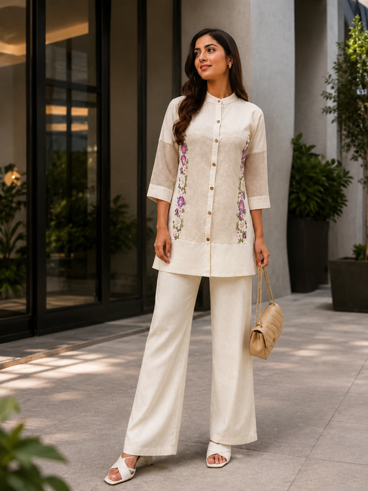 Pearl Meadow Luxe Co-Ord Set