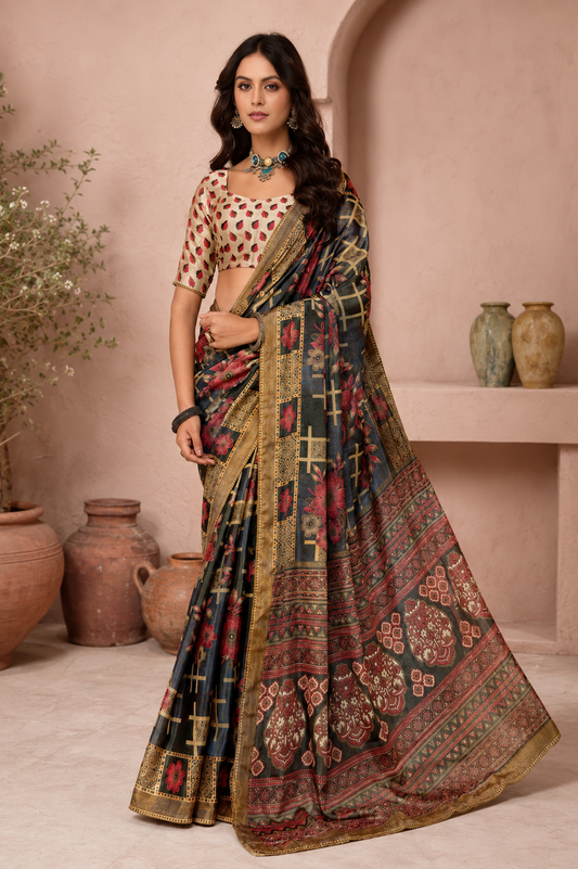 Noir Vastra Heritage Saree