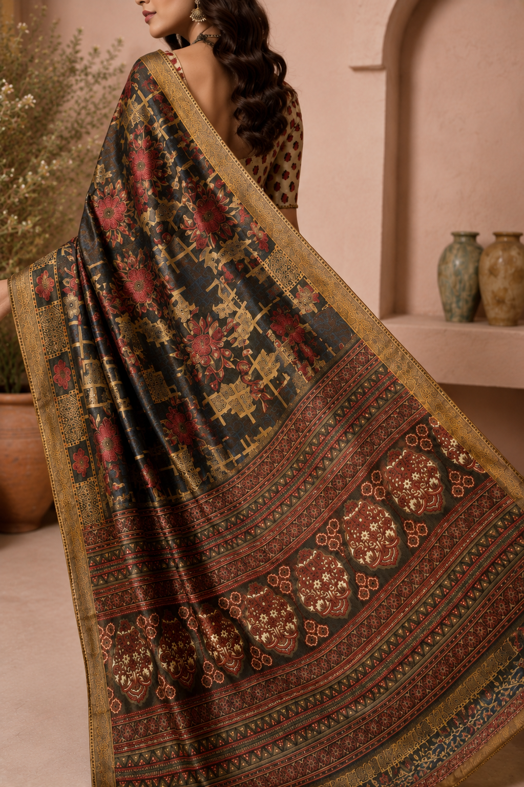 Noir Vastra Heritage Saree