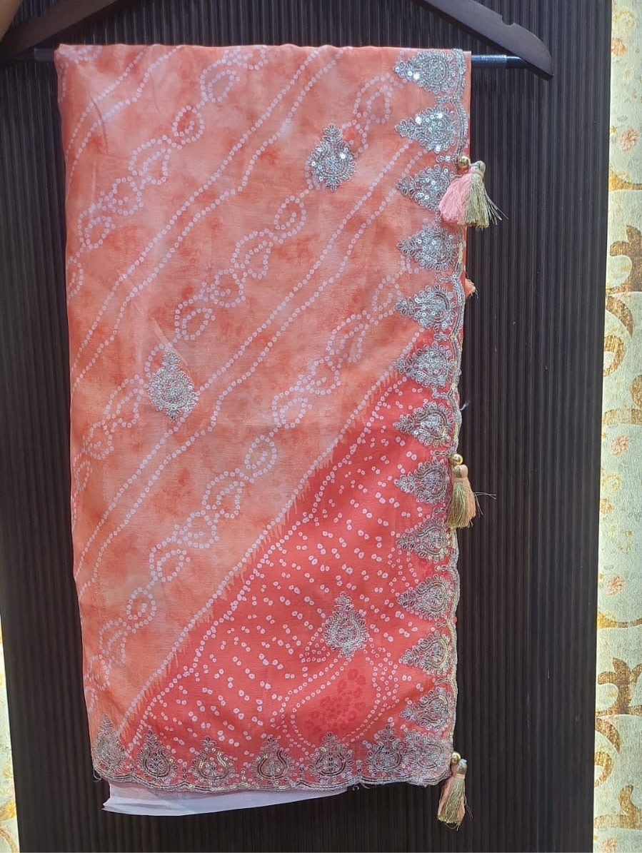 Enchanting Bandhani Saree