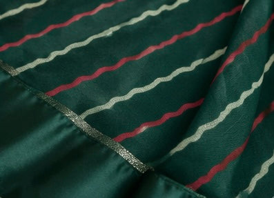 Leheriya Radiance Stripe Saree