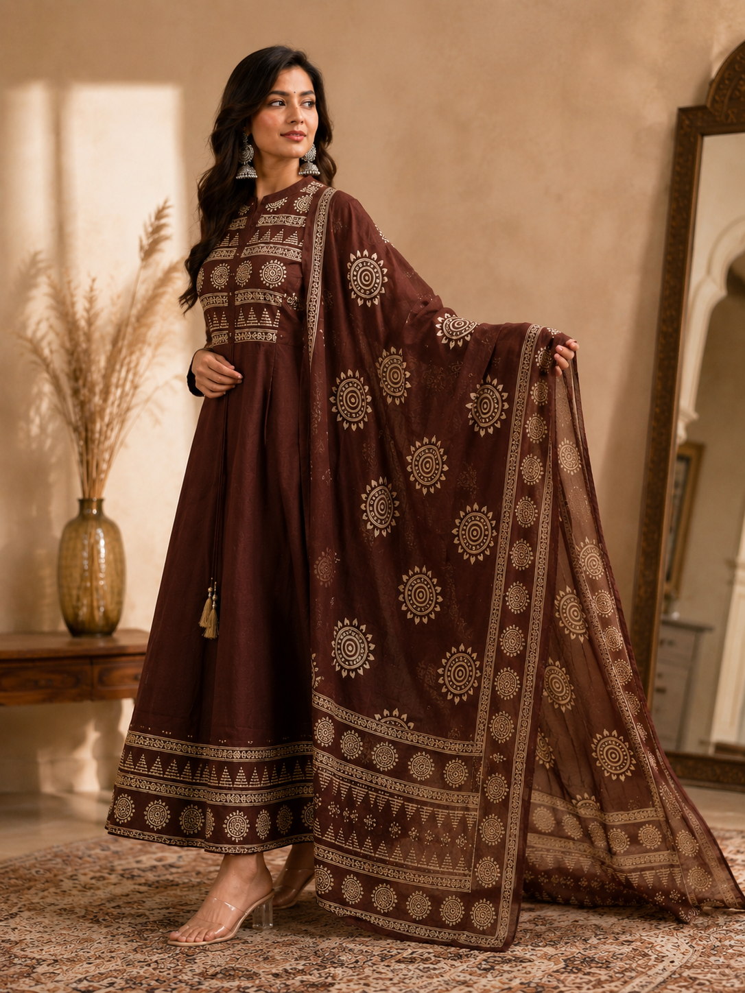 Mehrbaan Anarkali Set