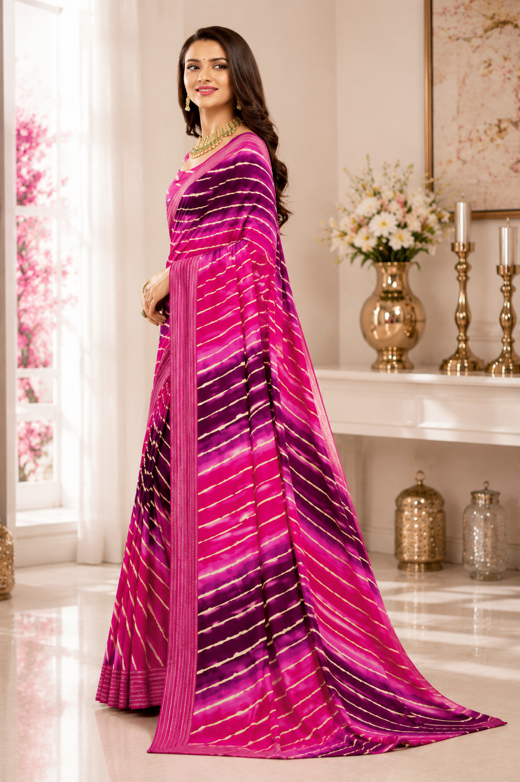 Radiant Leher Grace Saree