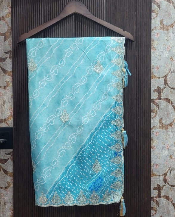 Enchanting Bandhani Saree