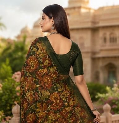 Zareen Forest Bloom Saree