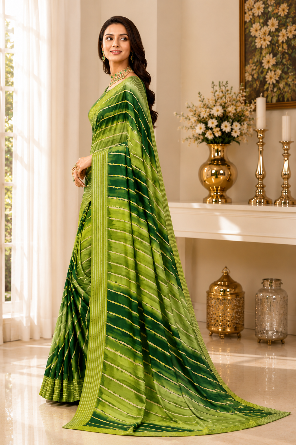 Radiant Leher Grace Saree