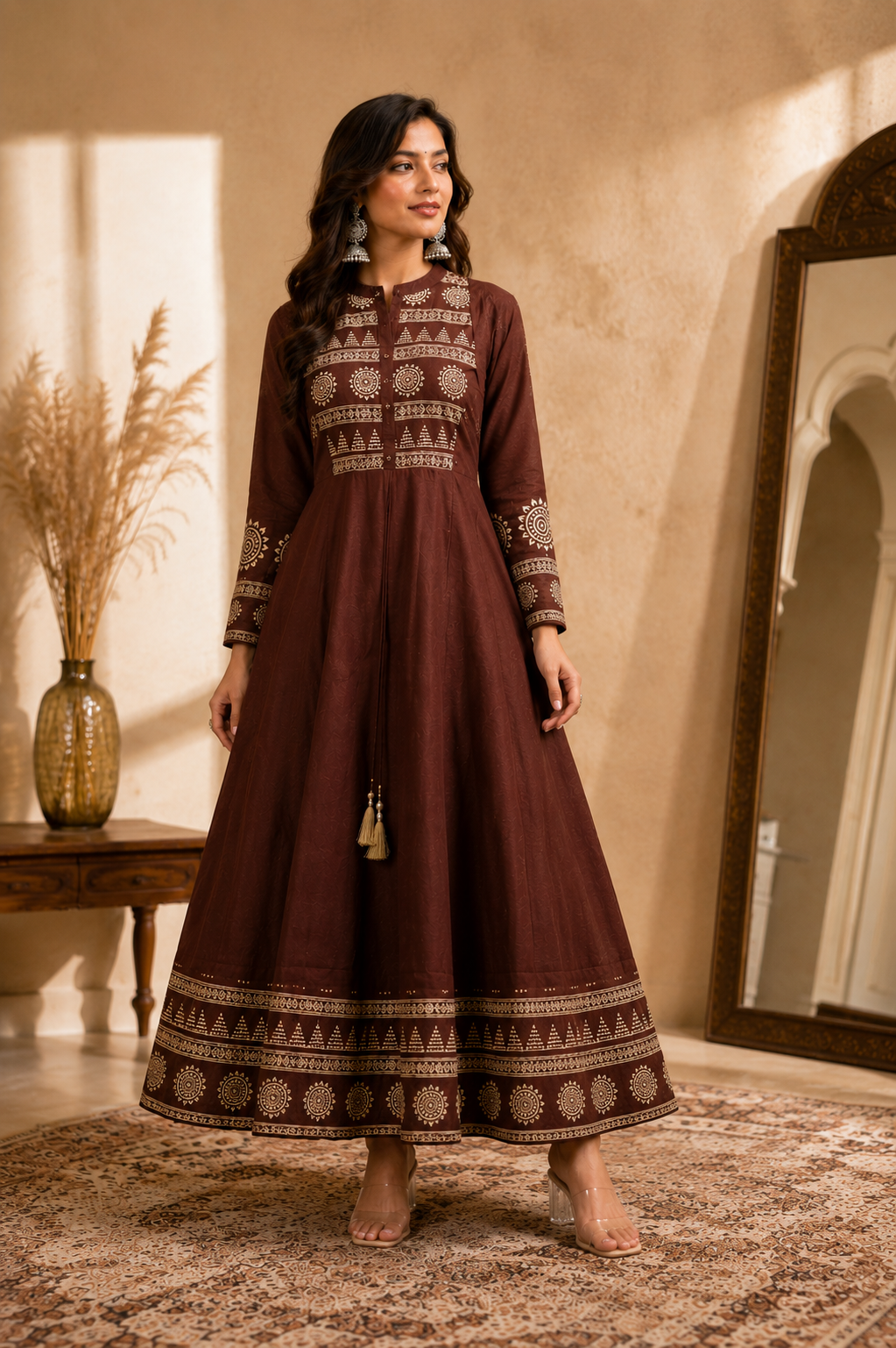 Mehrbaan Anarkali Set