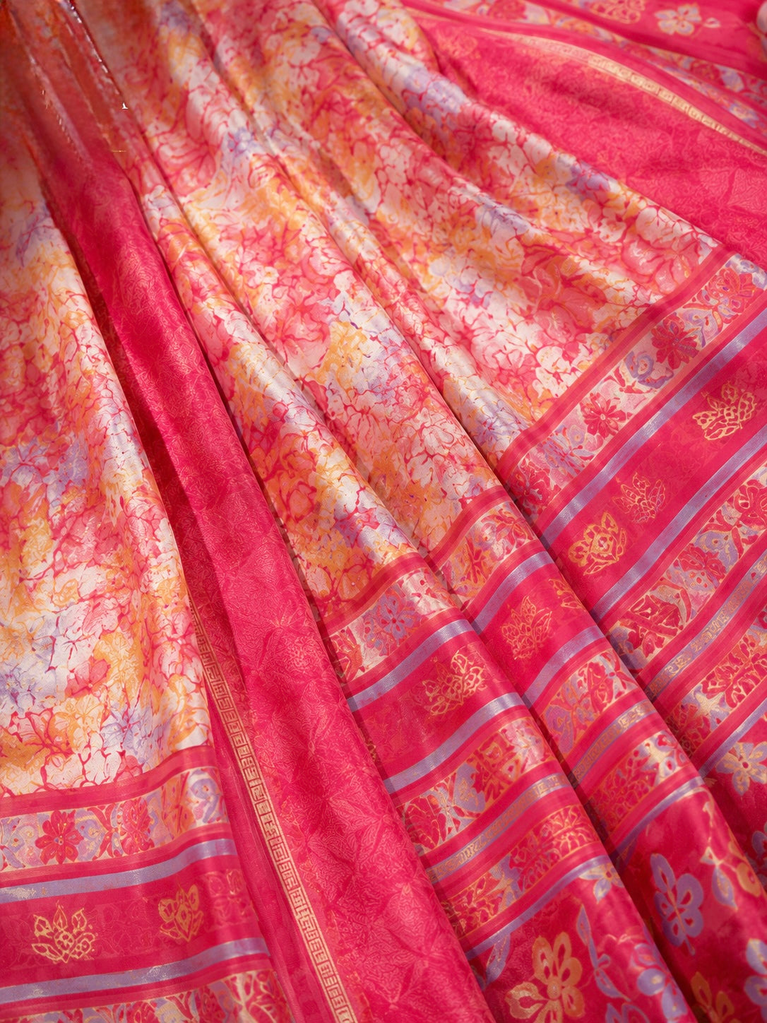 Floral Bloom Printed Saree