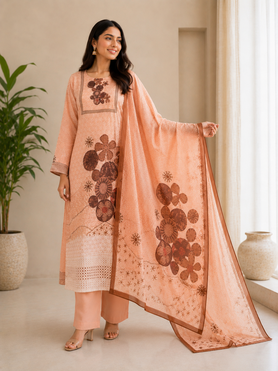 Blush Zaria Kurta Set