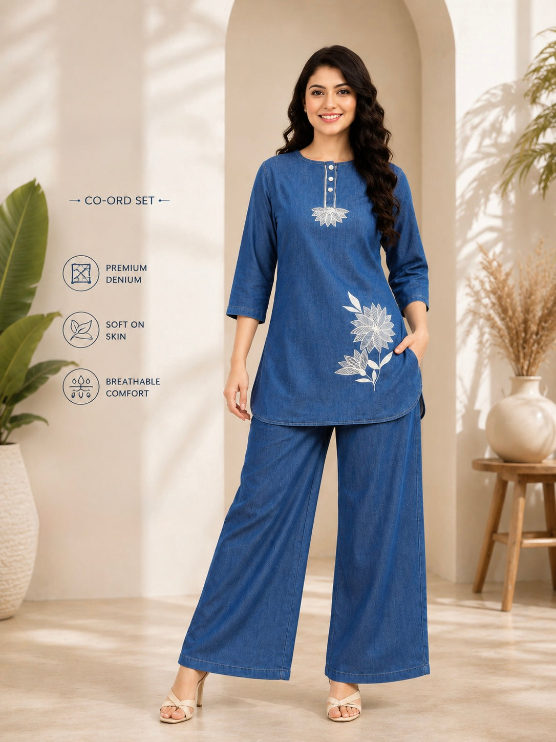 Indigo Muse Co-ord Set
