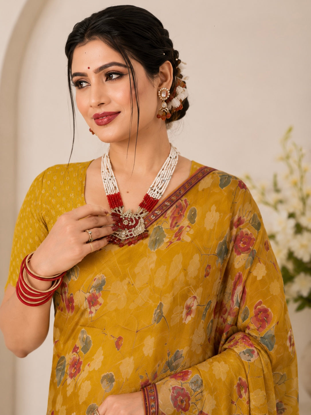 Zaria Bloom Saree