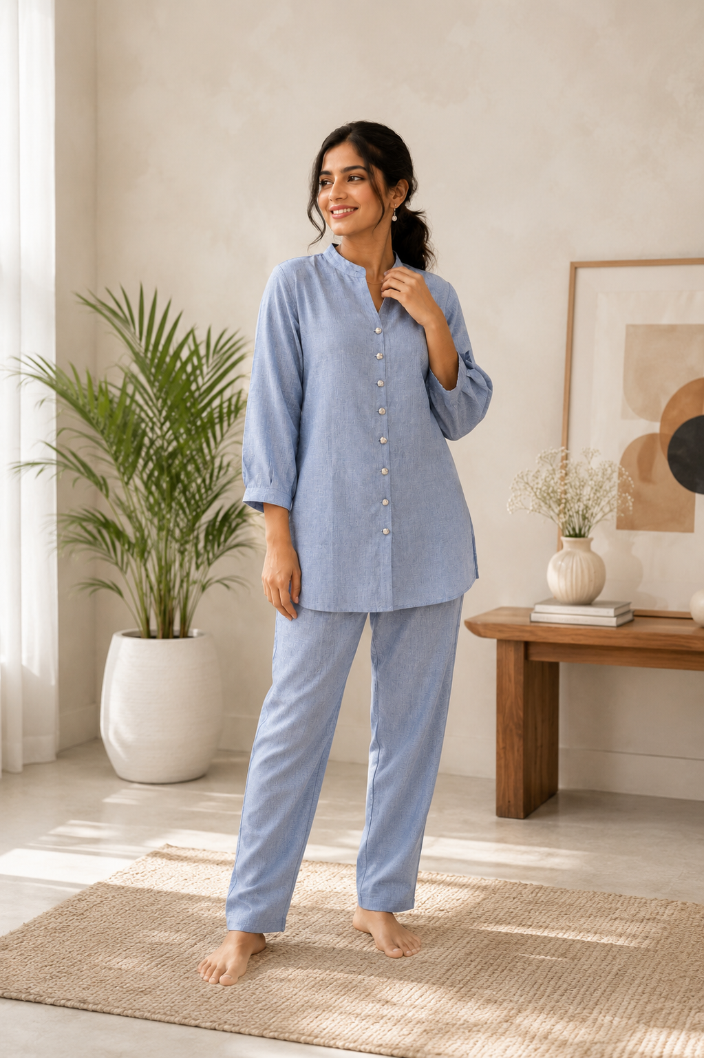Bluebell Whisper Lounge Co-Ord Set