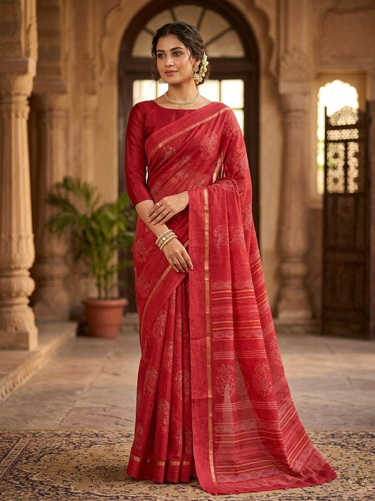 Rajwada Grace Woven Saree