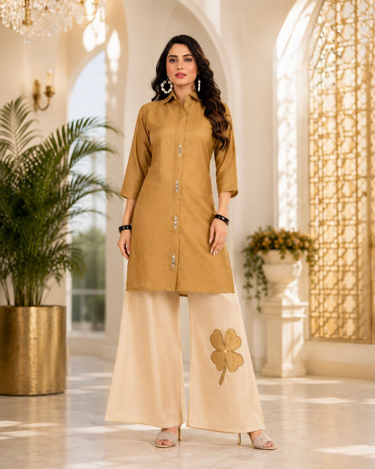 Mocha Grace Co-ord Set