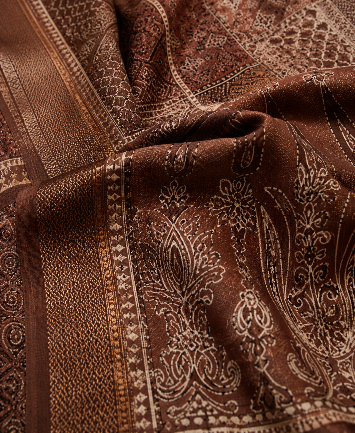 Cocoa Royale Heritage Saree