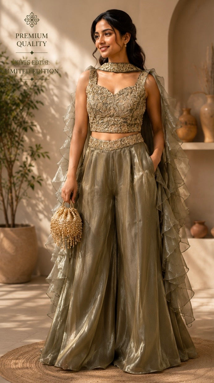 Mocha Muse Palazzo Set