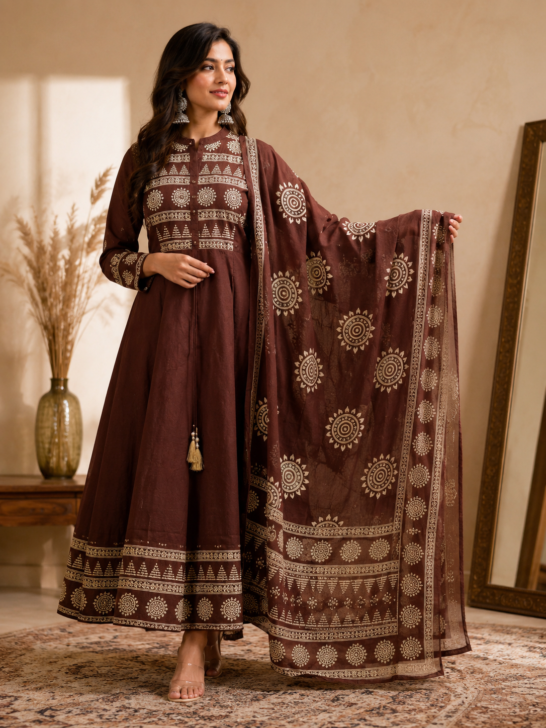 Mehrbaan Anarkali Set