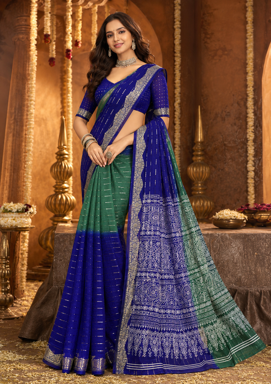 Heritage Woven Festival Saree