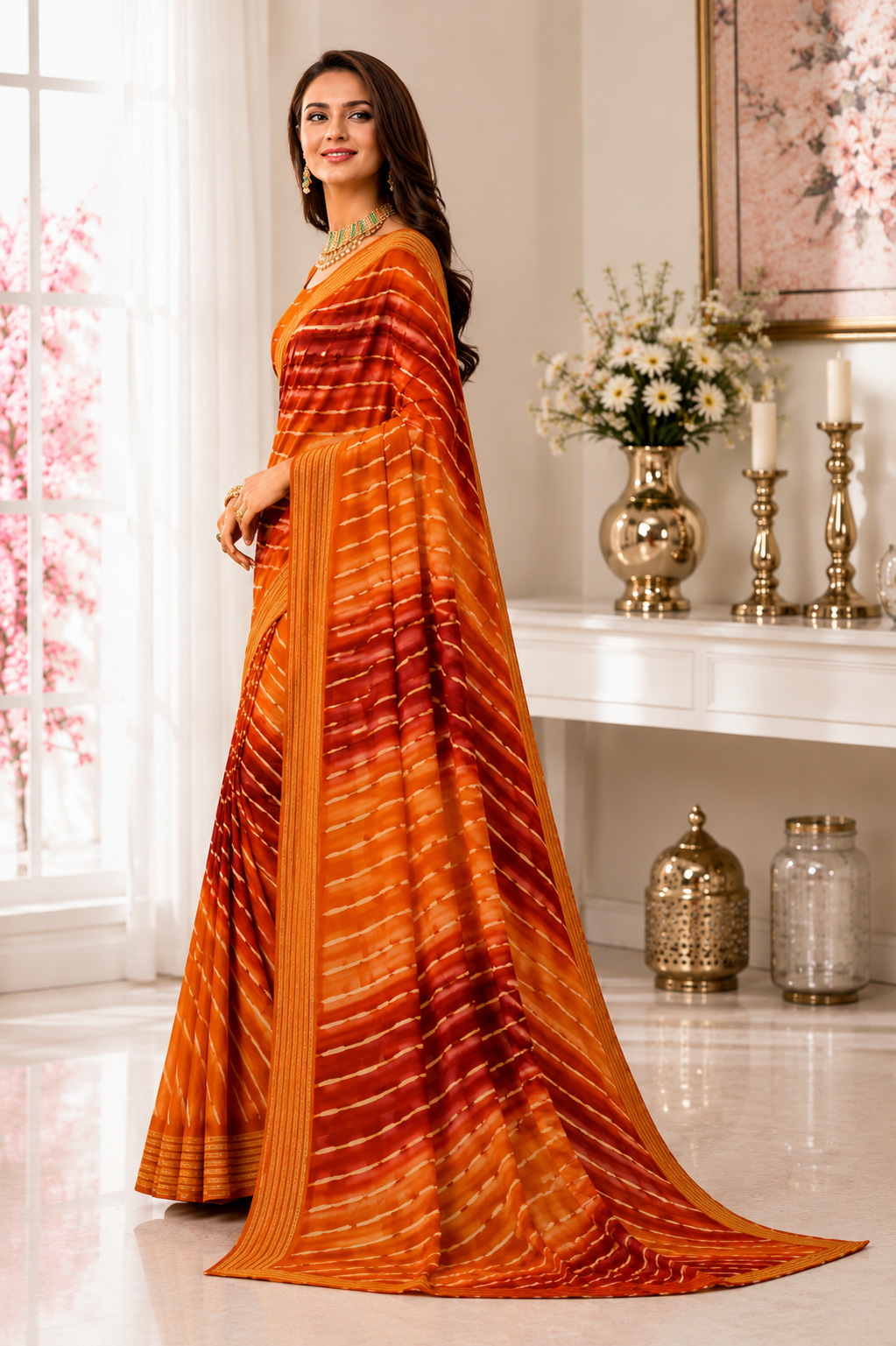 Radiant Leher Grace Saree