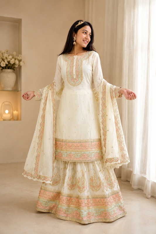 Noor Meher Anarkali Set