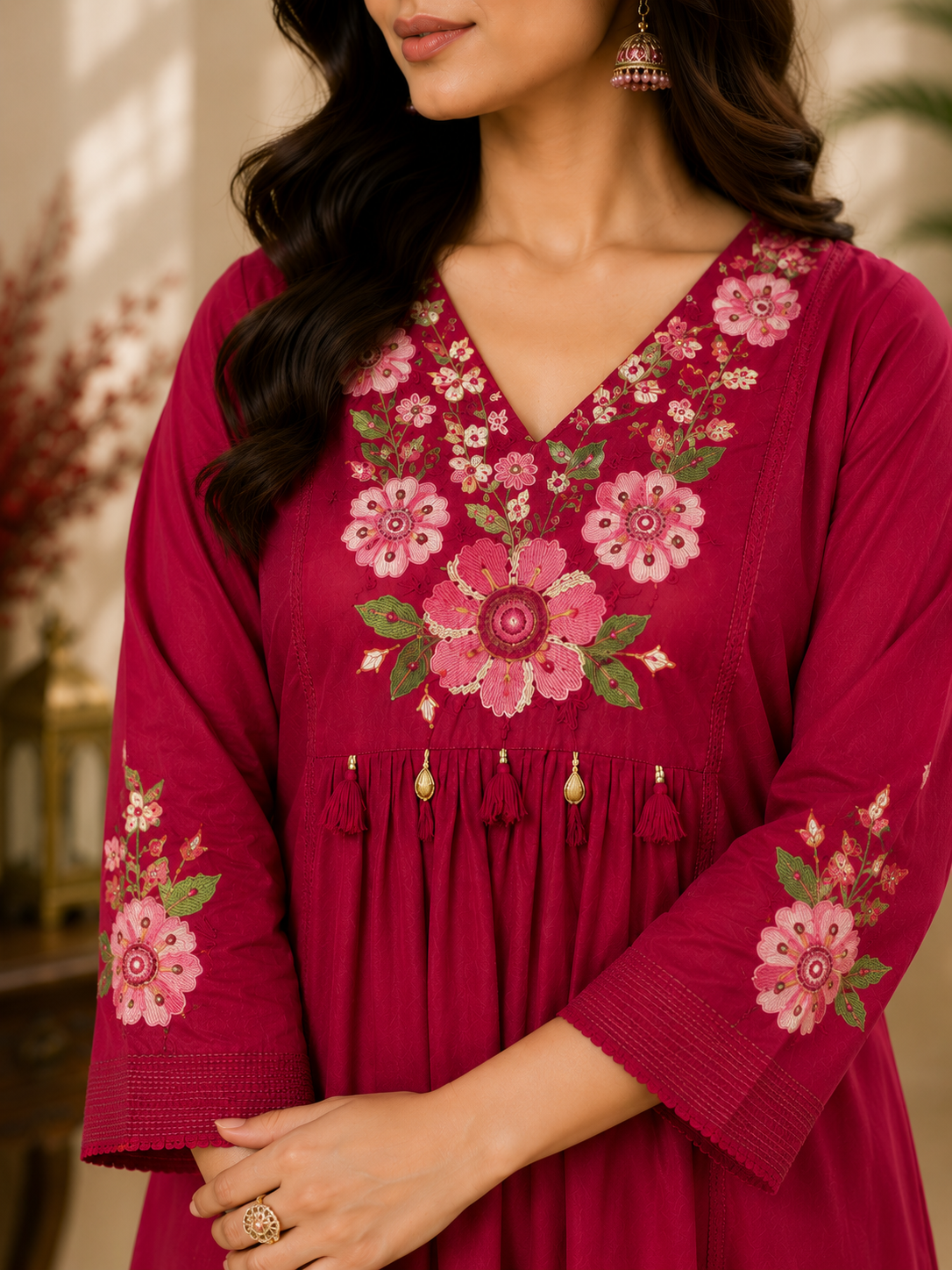 Rangrez Ruby Suit Set