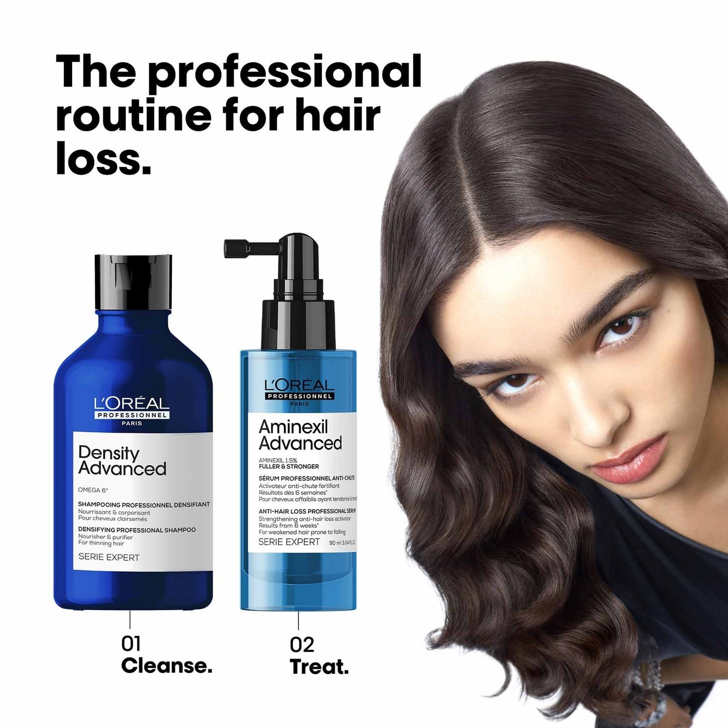 L’Oréal Professionnel’s Aminexil Advanced anti-hair loss activator serum