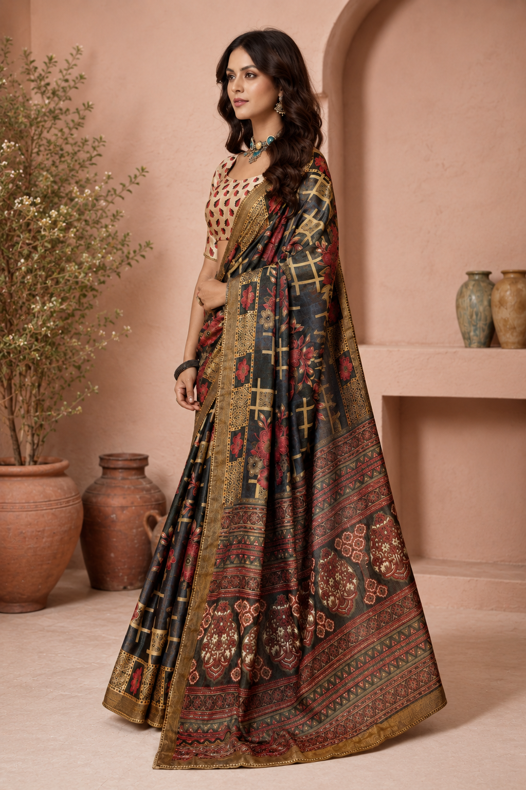 Noir Vastra Heritage Saree