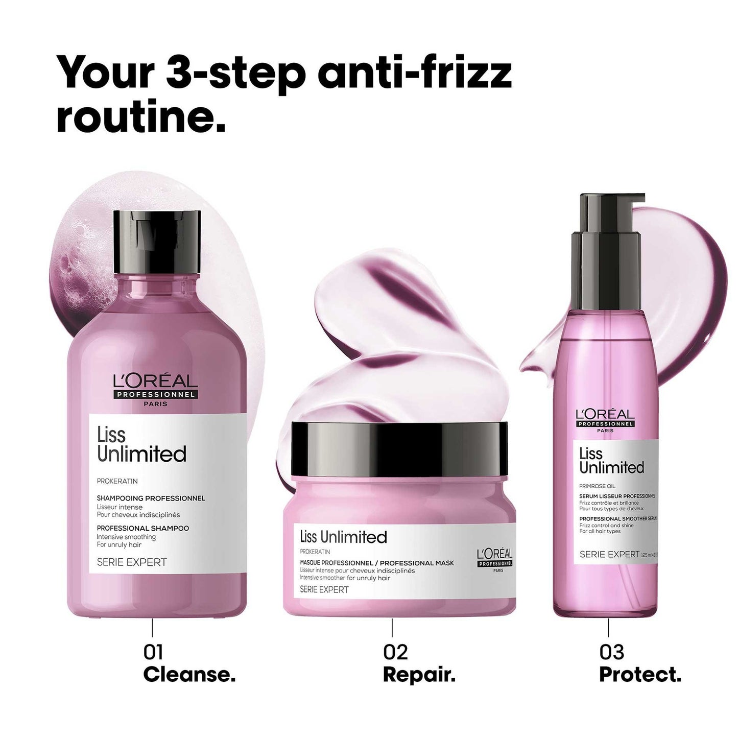 L’Oréal Professionnel Liss Unlimited anti-frizz blow-dry serum