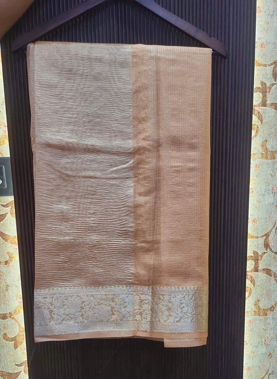 Classic Silk Blend Saree with Zari Border