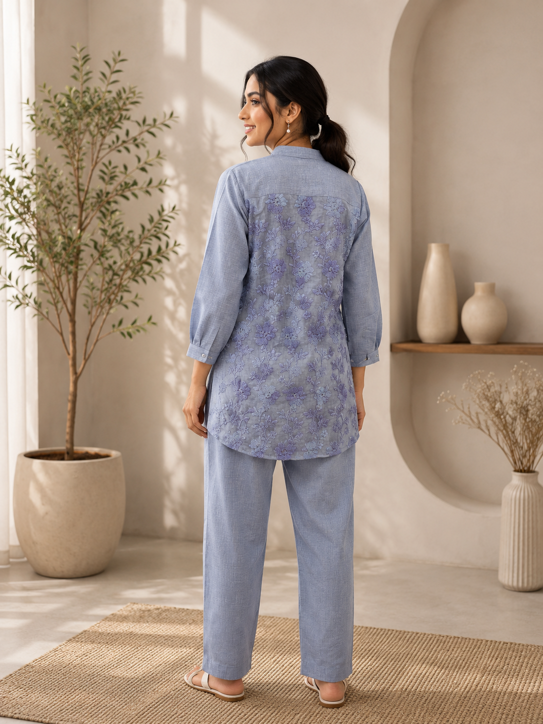 Bluebell Whisper Lounge Co-Ord Set