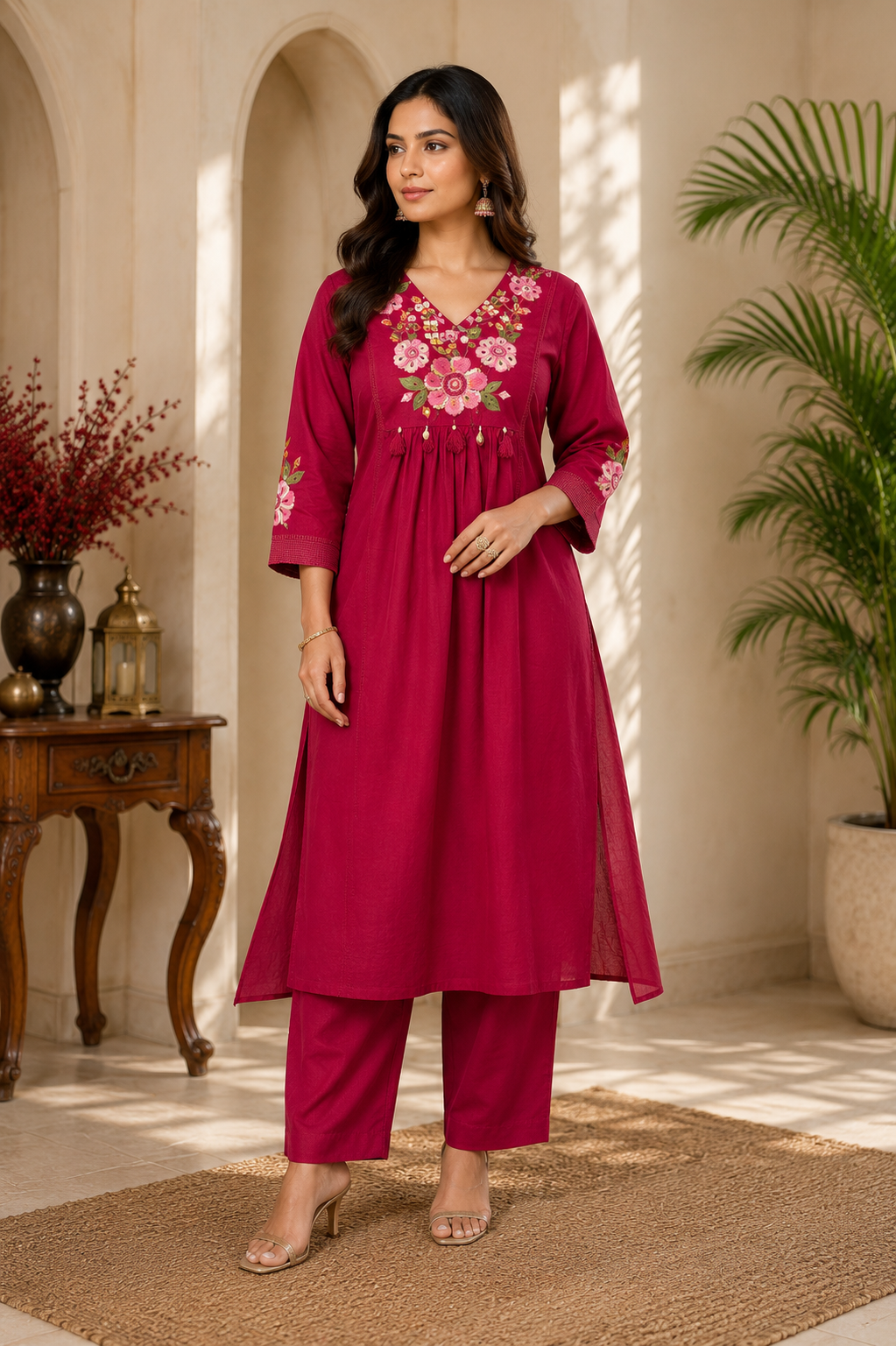 Rangrez Ruby Suit Set