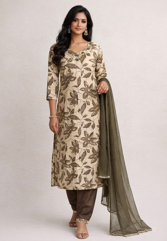 Olive Meadow Kurta Set