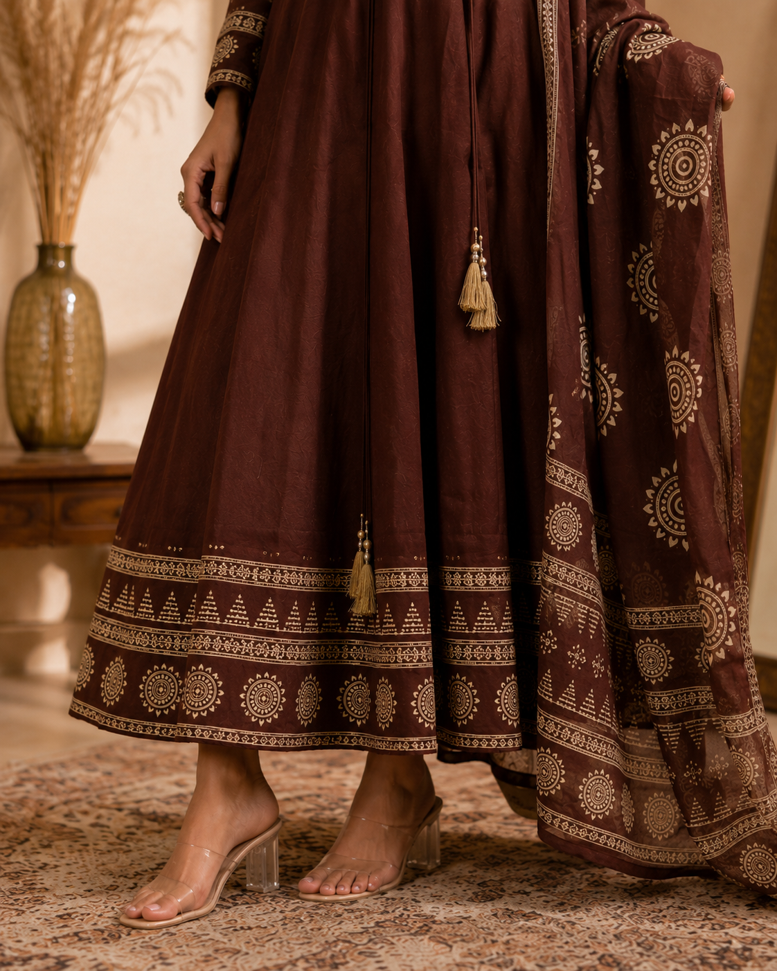Mehrbaan Anarkali Set
