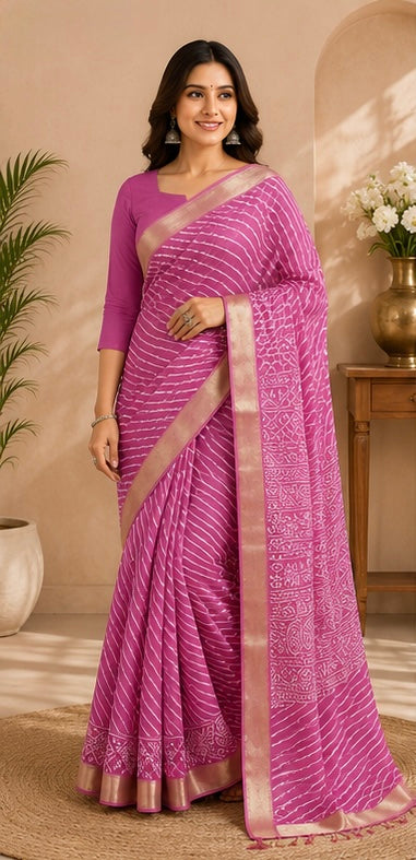 Neelkamal Leheriya Grace Saree