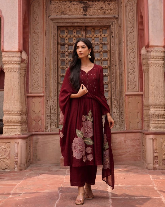 Noor-E-Gul Embroidered Suit Set