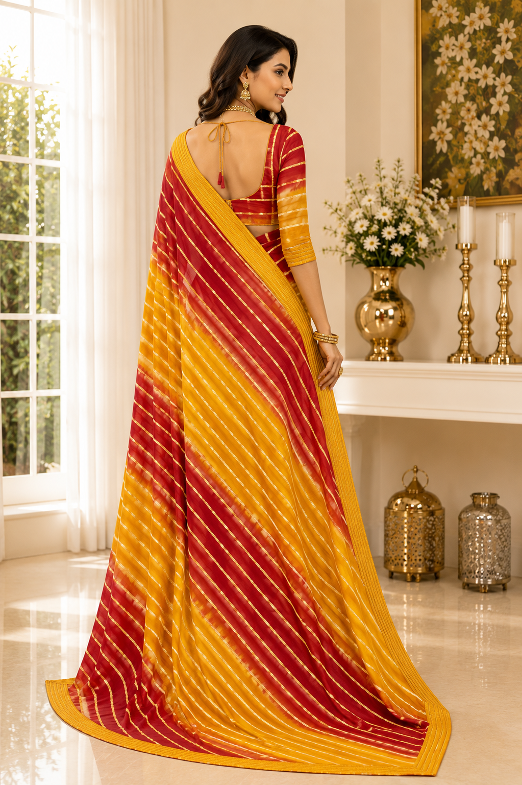 Radiant Leher Grace Saree