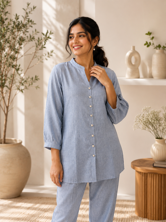 Bluebell Whisper Lounge Co-Ord Set
