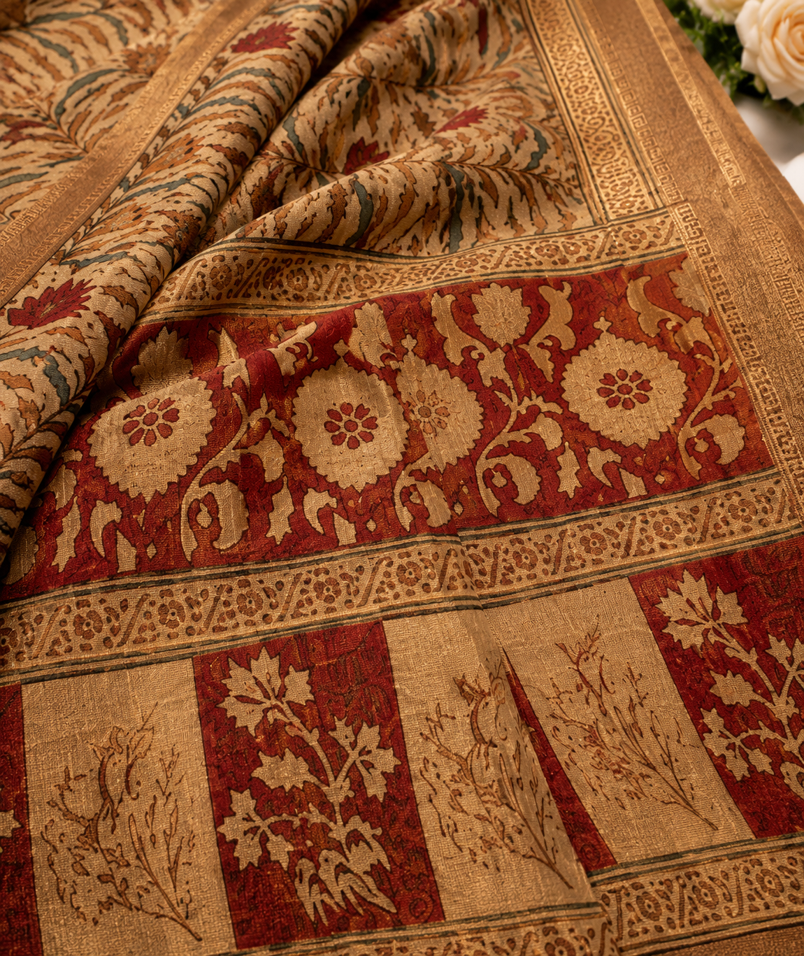 Sandstone Veil Artisan Saree